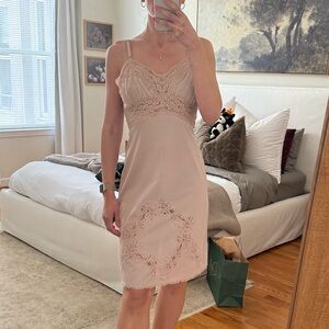 Vintage Lace Slip Dress